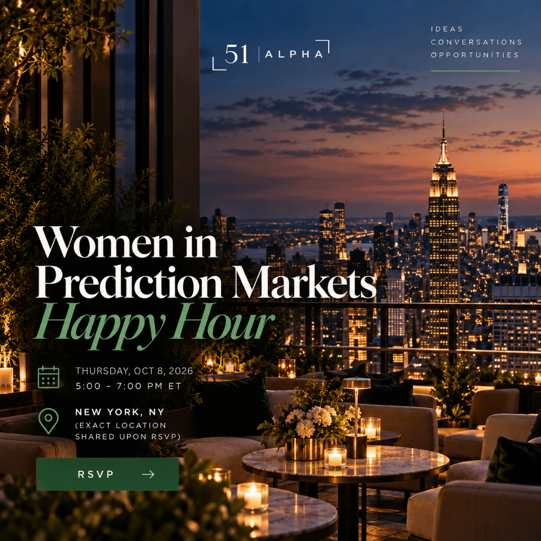 Women in Prediction Markets Happy Hour