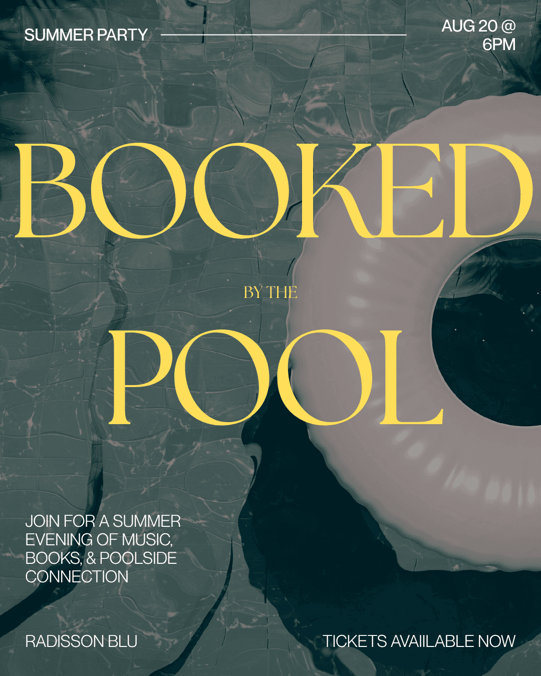 Booked by the Pool