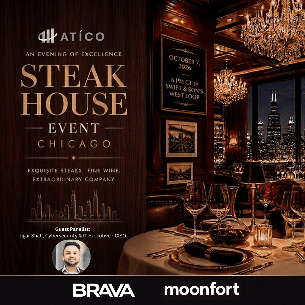 The steak is the setting. The conversation is the reason.