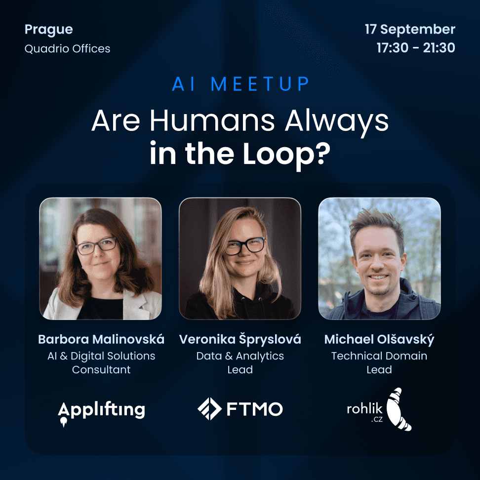 AI Meetup #1: Are Humans Always in the Loop?