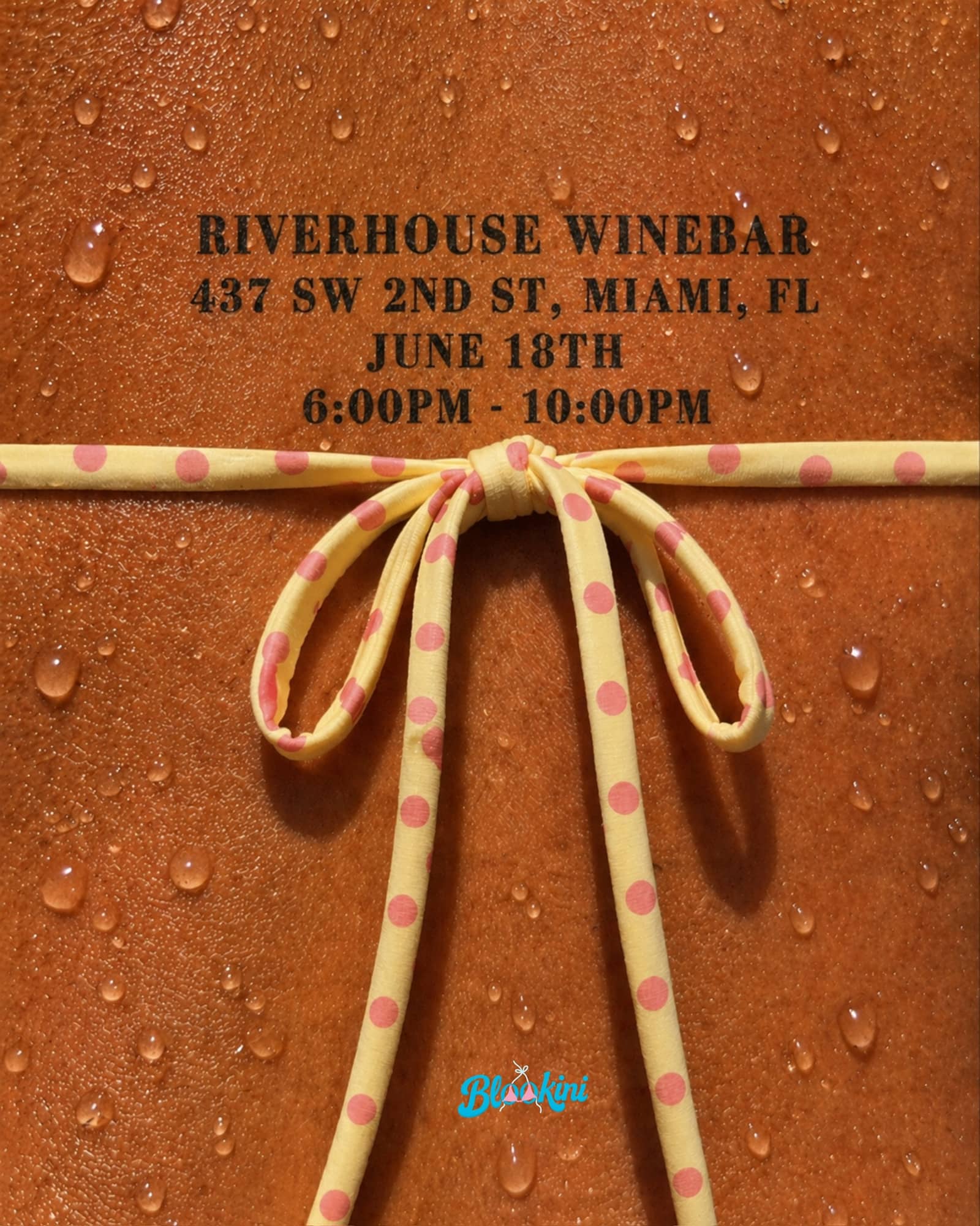 Blookini x River House Wine Bar