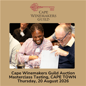 2026 Cape Winemakers Guild Auction Masterclass Tasting - Cape Town