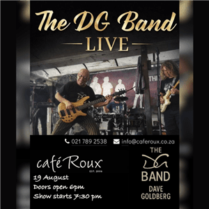 The Dave Goldberg Band LIVE! @ café Roux