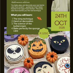 SPOOKY BENTO CAKE - Halloween Edition Masterclass