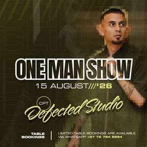 CPT / OMS ft Clint L / Saturday 15 August 2026 / Defected Studio