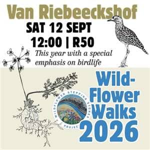 Wildflower Stepping Stones Project: Van Riebeeckshof Wildflower Walk