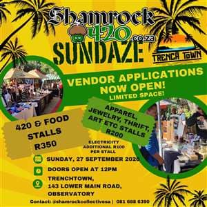 SHAMROCK420 SUNDAZE - VENDOR APPLICATION