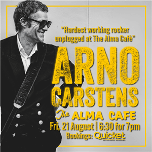 Arno Carstens at The Alma Cafe
