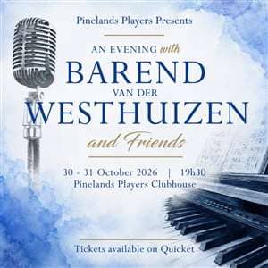 An Evening with Barend van der Westhuizen and Friends