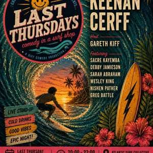 Last Thursdays, Comedy in a Surf Shop
