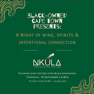 BlackOwnedCPT Presents: A Night of Wine, Spirits & Intentional Connection