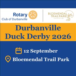Rotary Club of Durbanville Duck Derby 2026