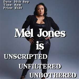 Mel Jones: Unscripted, Unfiltered & Unbothered Comedy Show