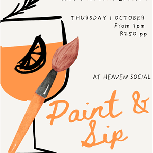 Paint and Sip First Thursday