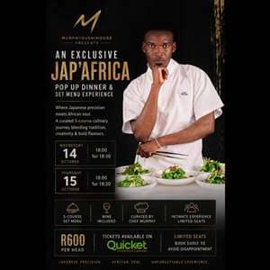 Jap’Africa Pop-up Dinner & Set menu Experience