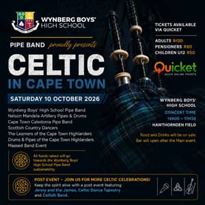 Celtic in Cape Town 2026