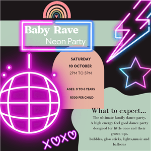 Baby Rave Neon party