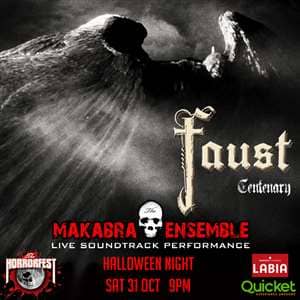 FAUST (100th anniversary) - Makabra Ensemble Live Soundtrack Performance