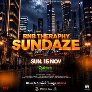 R&B THERAPY SUNDAZE WITH A TWIST