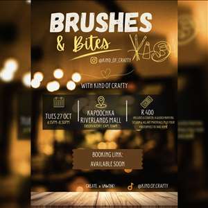 Brushes & Bites: October