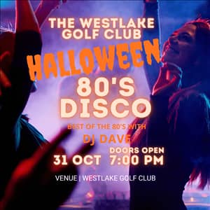 80's Halloween Disco