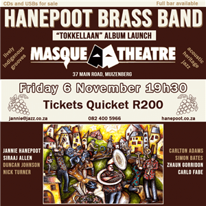 Hanepoot Brass Band - Tokkellaan Album Launch