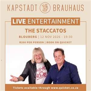 The Staccatos live at Kapstadt Brauhaus Blouberg