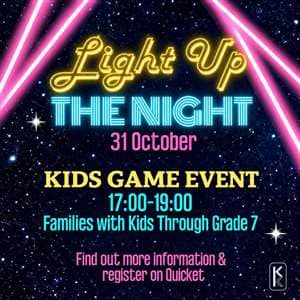 Light Up The Night (Kids Game Event)