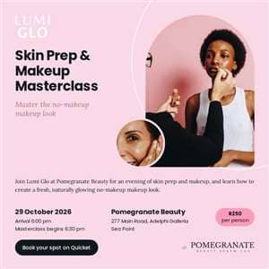 Lumi Glo x Pomegranate Beauty Masterclass