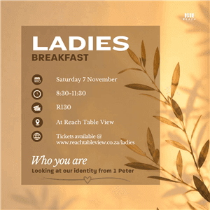 REACH Table View Ladies' Breakfast 2026