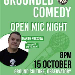 Grounded Comedy Nights: Open Mic