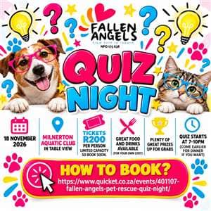 Fallen Angels Pet Rescue Quiz Night