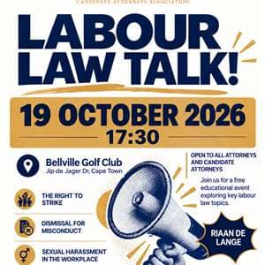 TCAA TALKS - RIAAN DE LANGE