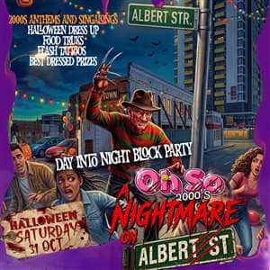 Oh so 2000s Nightmare on Albert Street