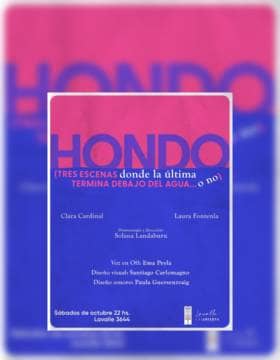 Hondo (tres escenas donde la última termina debajo del agua... o no)