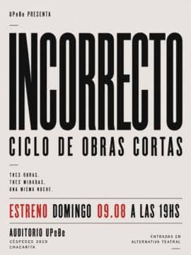 Incorrecto ciclo de obras cortas
