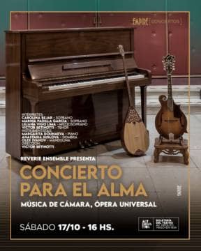 Reverie Ensemble presenta Concierto para el Alma