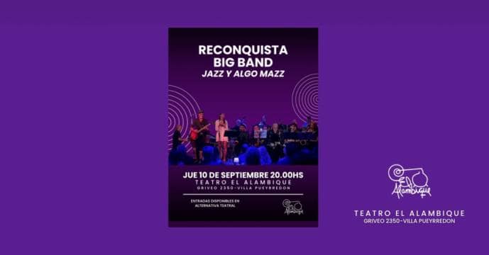 Jazz y algo mazz - La Reconquista Big Band