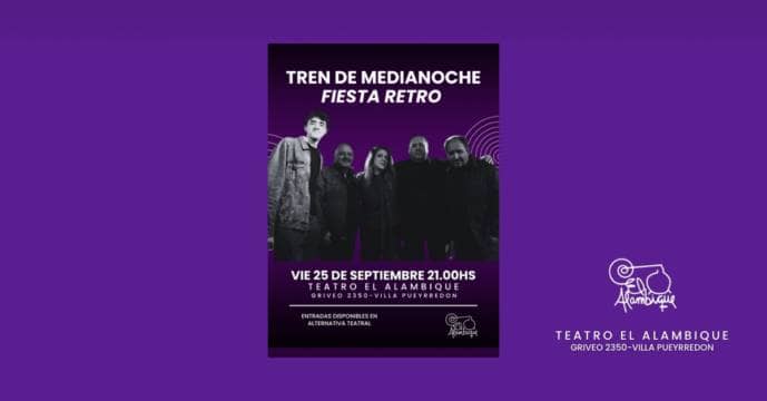 MIDNIGHT TRAIN - Retro Party