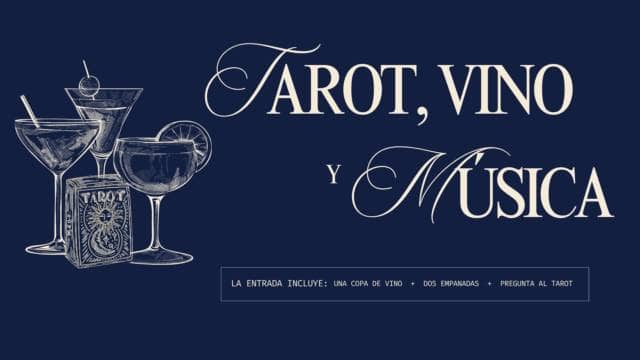Tarot, vino y música