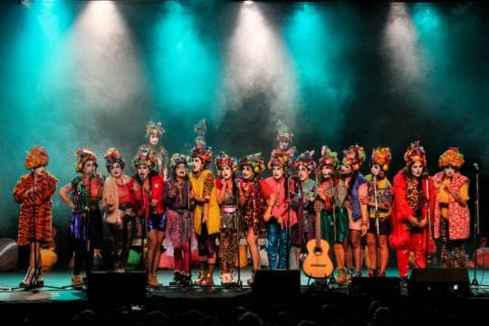 Carnaval en los pompas: noche 2