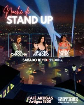 STAND UP: Ana Carolina, Laura Seijo y amigxs
