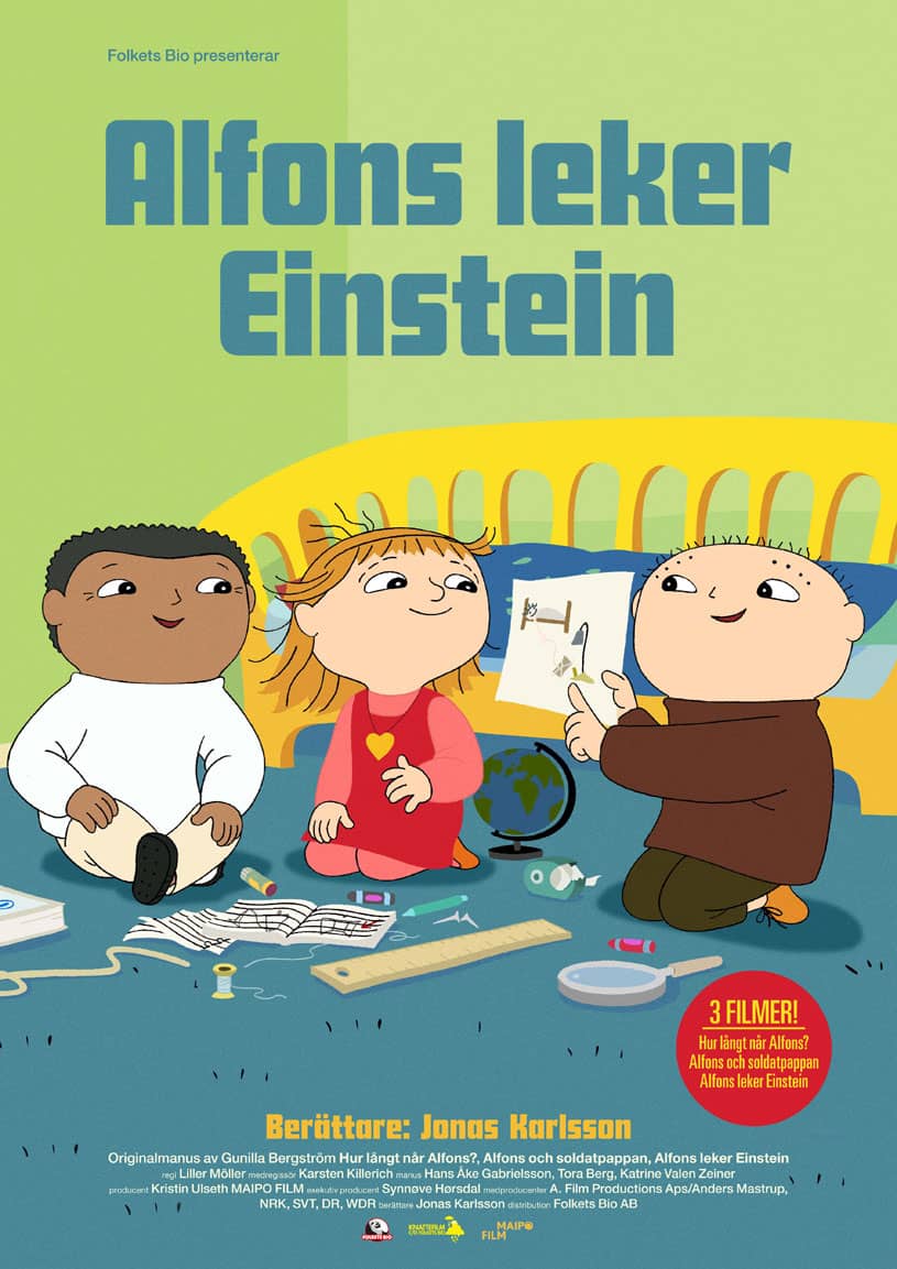 Alfons leker Einstein