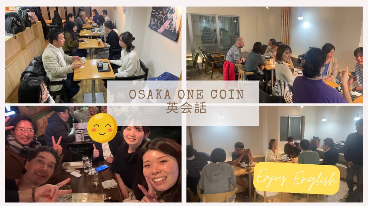 Let's enjoy speaking English with locals!! 【Osaka Shinsaibashi】from 7 PM