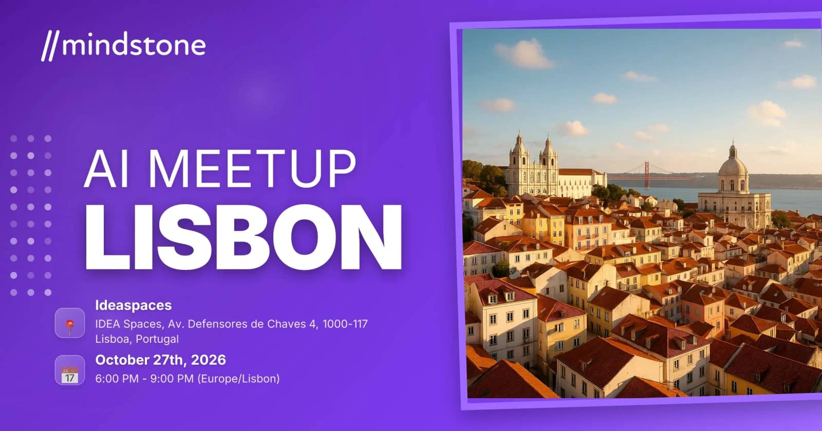 Mindstone Lisbon October AI Meetup