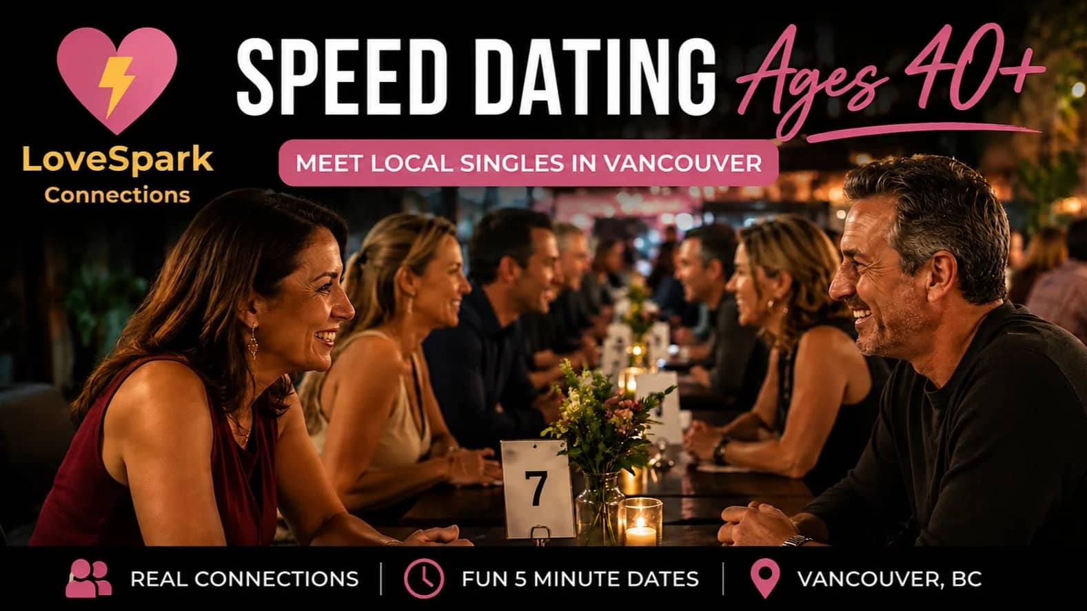 Vancouver Speed Dating Ages 40+