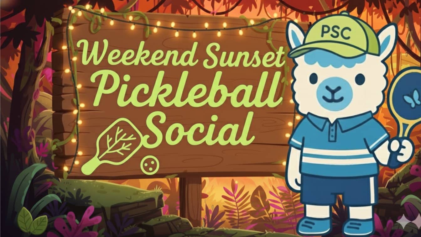 🏓 Weekend Sunset Pickleball Social – Good Vibes! 🌅🎉 (Havelock - 2 hours)