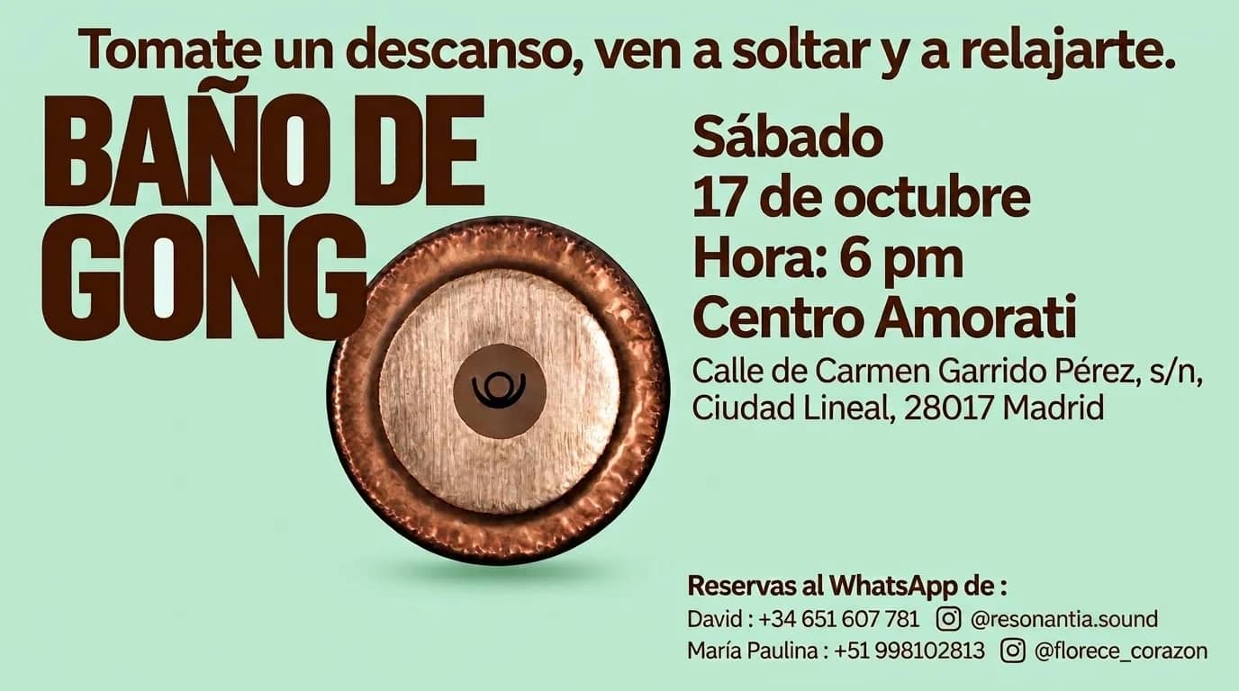 Baño de Gong