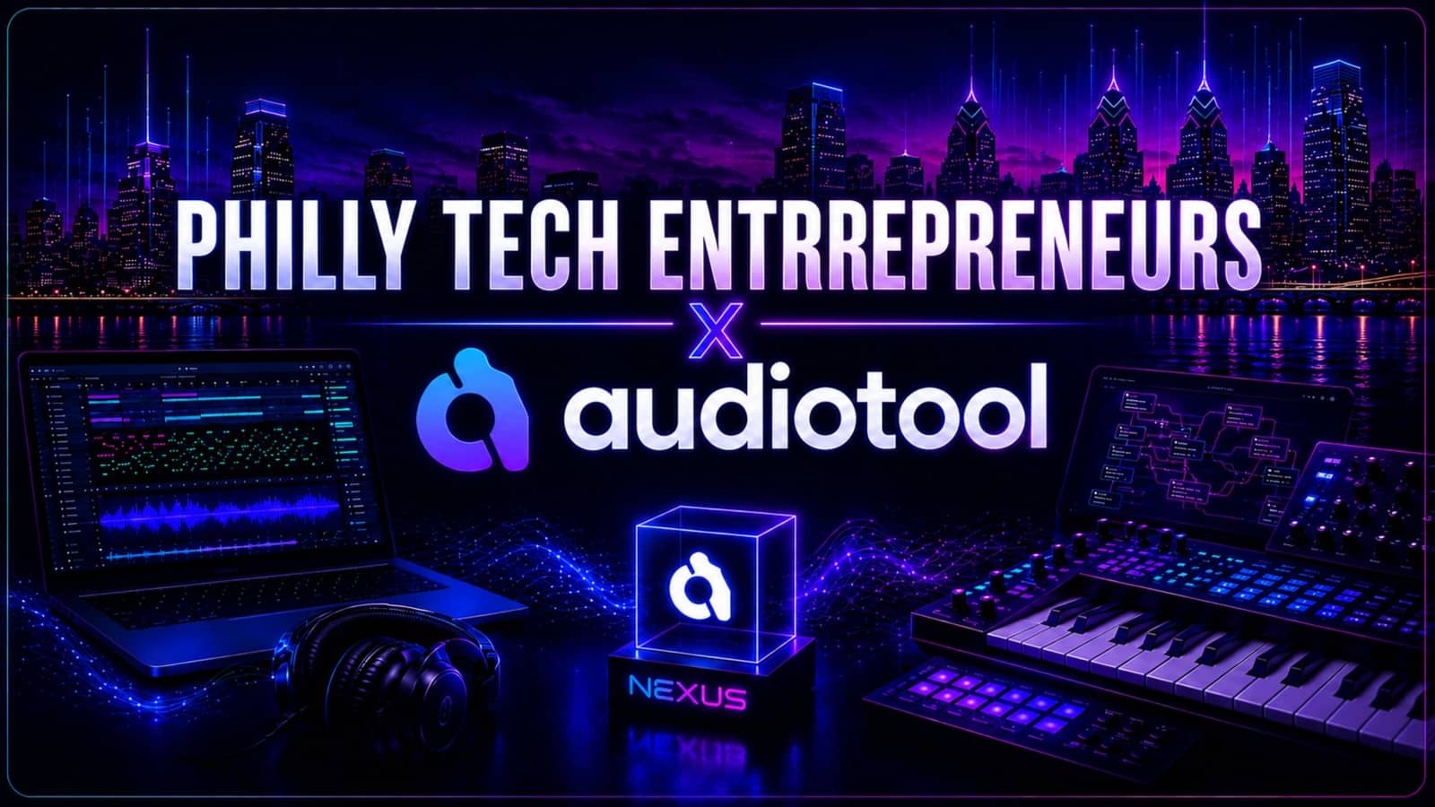 Philly Tech Entrepreneurs x Audiotool NEXUS