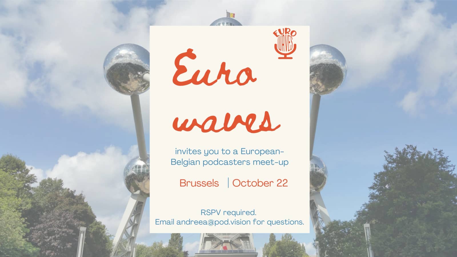 Brussels Podcasters Eurowaves Meet-Up